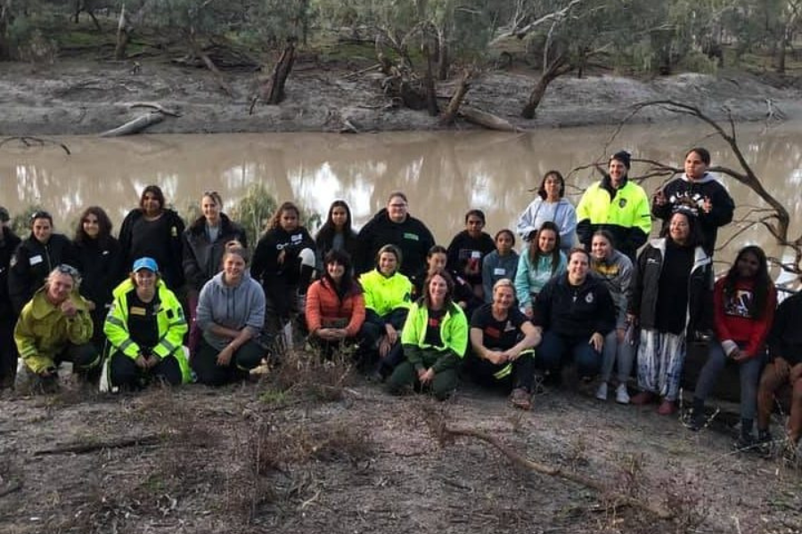 Tamworth Girls on Fire camp for Reconciliation Week 2022