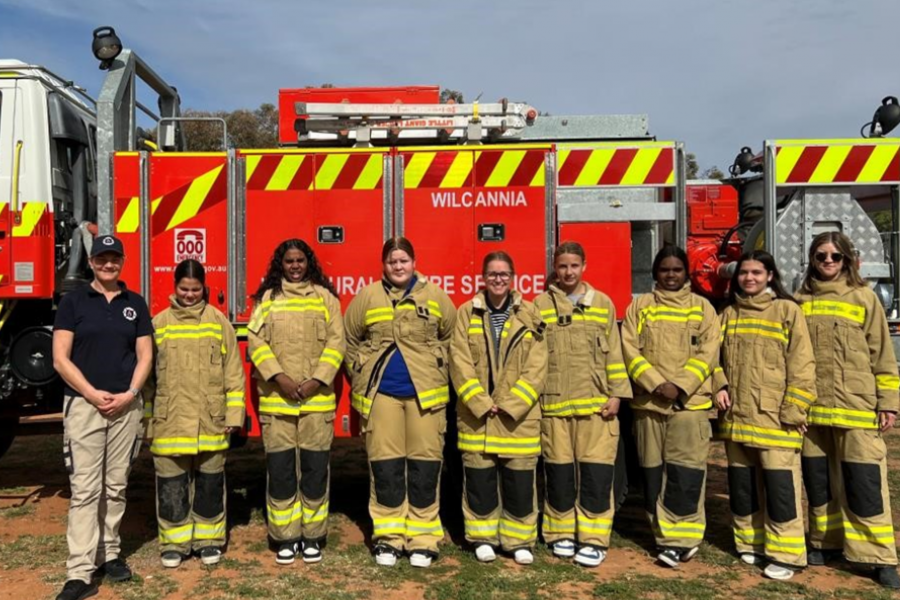 Girls on Fire in Wilcannia News