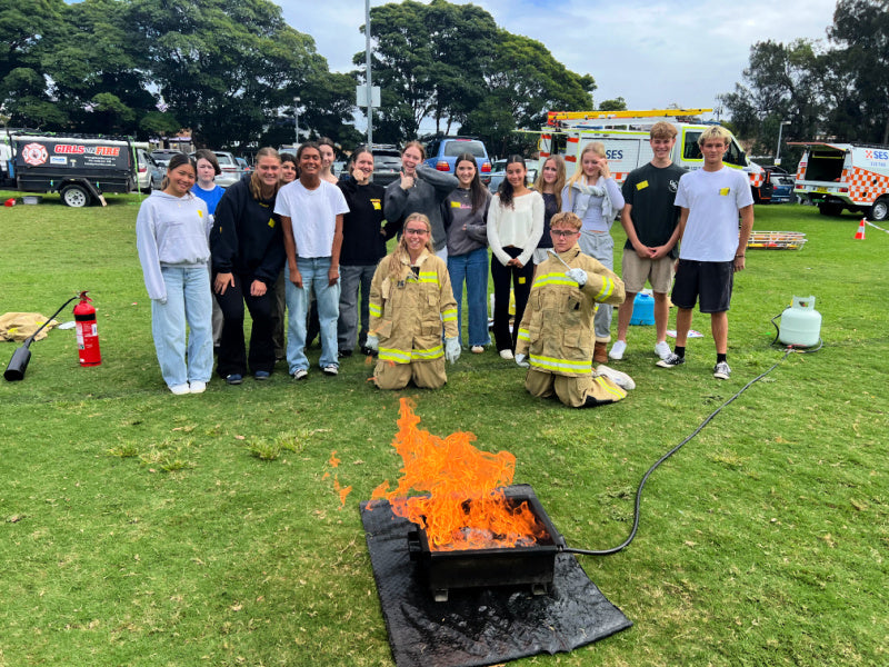 Life Ready program with Girls on Fire at NBSC Freshwater Senior Campus
