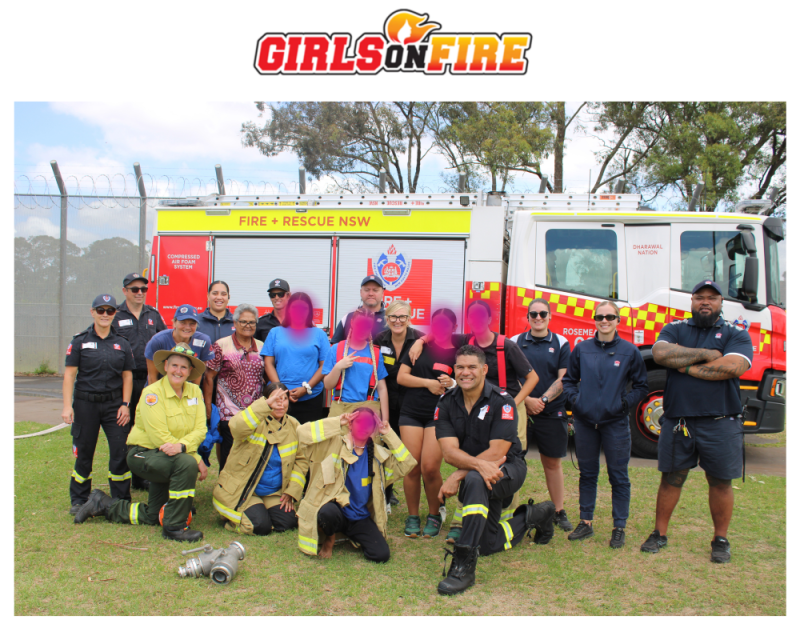 Inside Reiby Youth Justice Centre with Girls on Fire