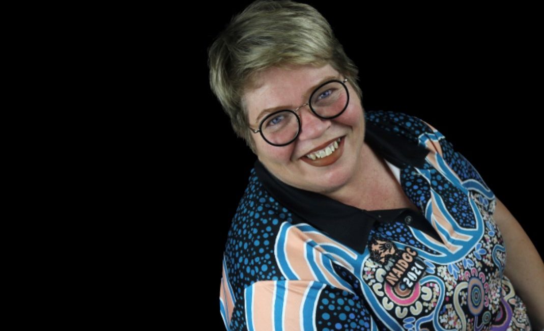 Gamiliraay artist Jodie Herden designs for Girls on Fire