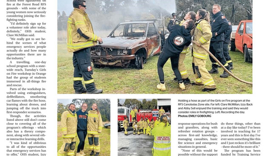 Breaking down barriers on the fire field