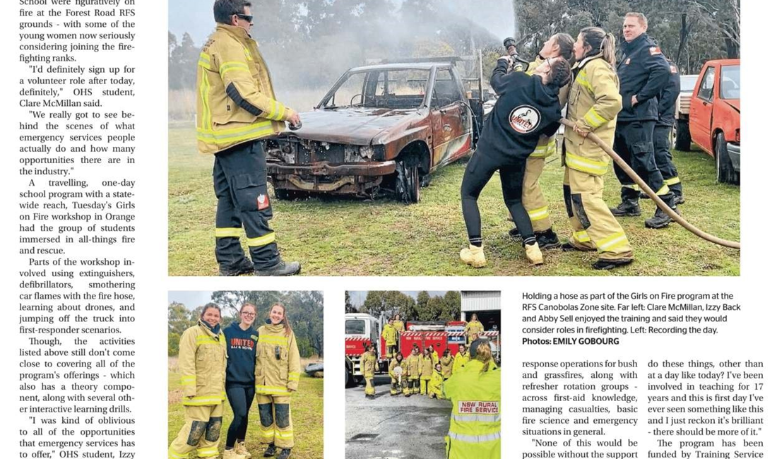 Breaking down barriers on the fire field